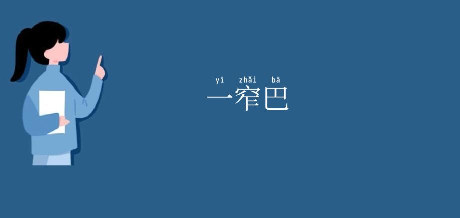 一窄巴