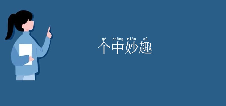 个中妙趣