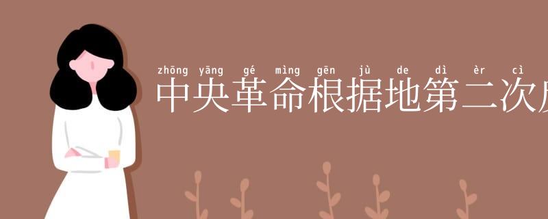 中央革命根据地第二次反“围剿”