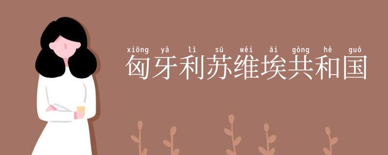 匈牙利苏维埃共和国