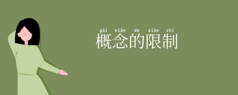 概念的限制
