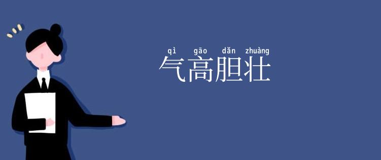 气高胆壮