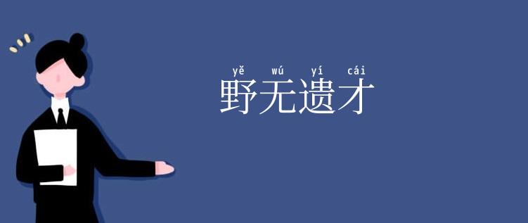 野无遗才